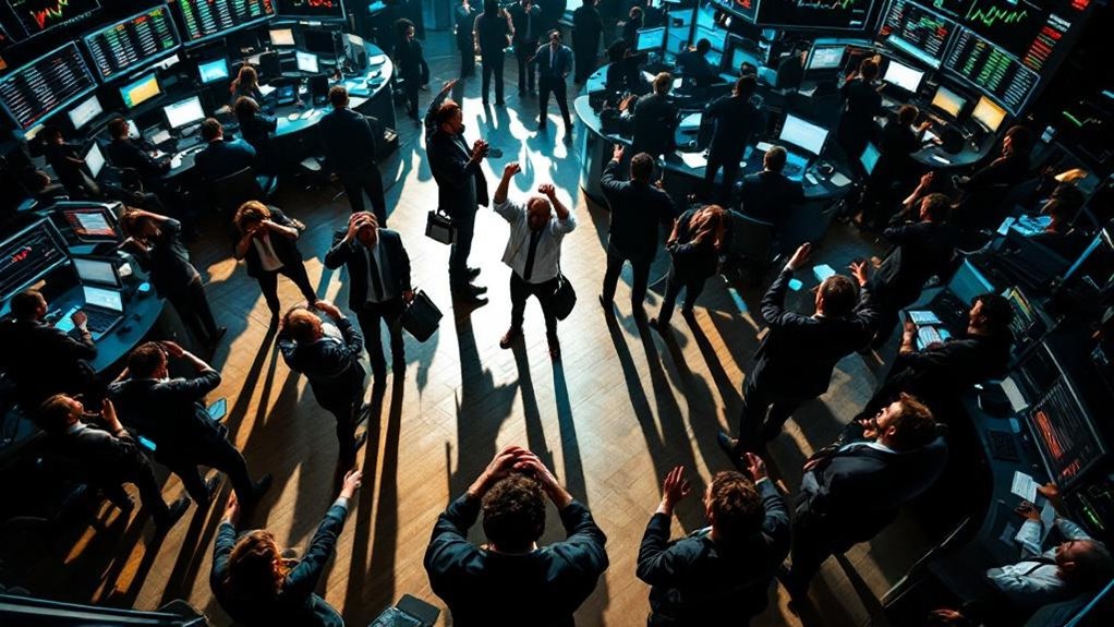 market movements and emotions